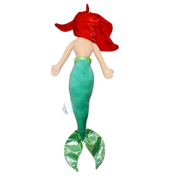 Disney The Little Mermaid Plush Ariel Sebastian Beanie Lot of 2 Bundle - Picture 6 of 7